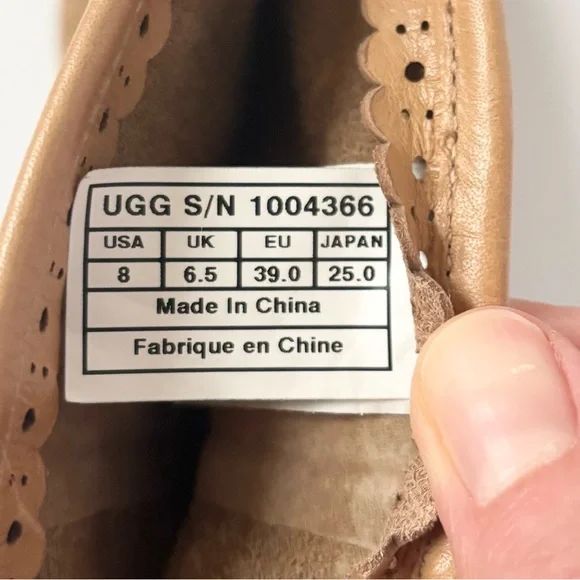 UGG Cyrinda Unlined Stacked Heel Suede Boots in Chestnut - Picture 9 of 11